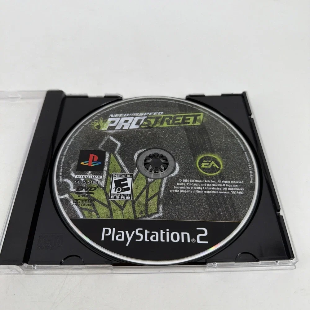 Need For Speed: Pro Street (Sony PlayStation 2, PS2, 2007) Disc Only